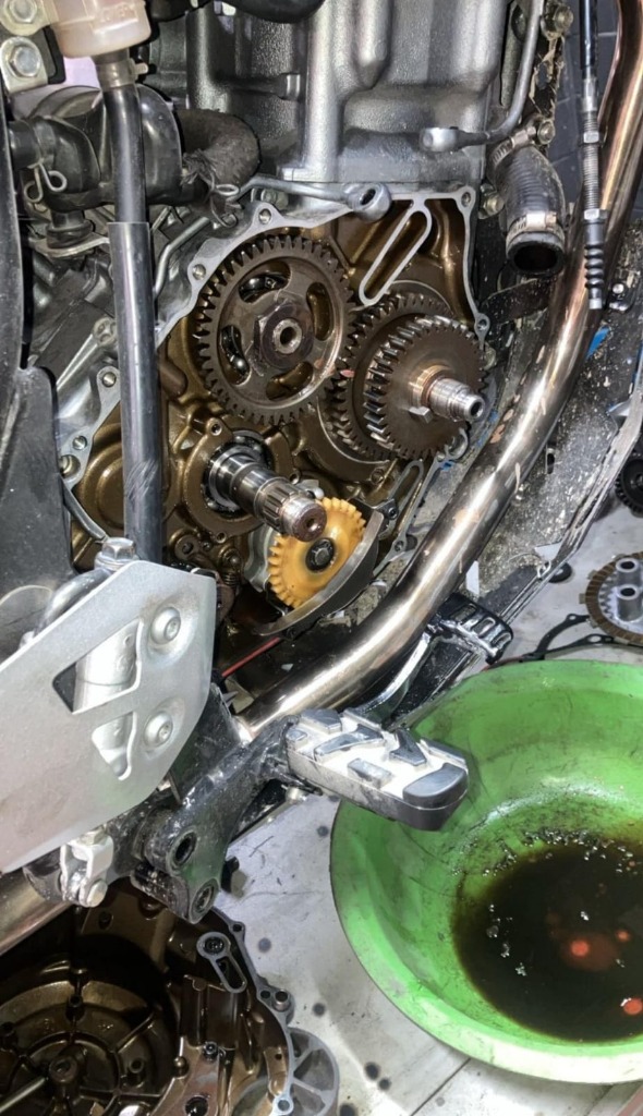 Ensamble de Motor 5 - Hornet Moto